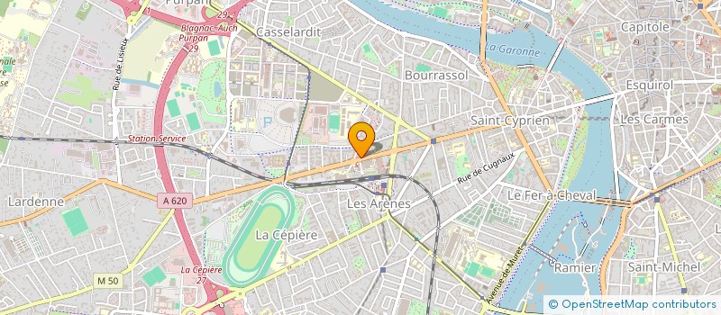localisation de l'entreprise TIANAN à TOULOUSE