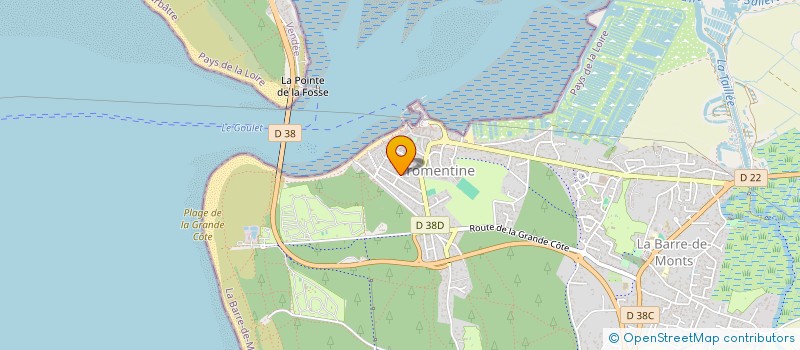 localisation de l'entreprise TIANEE  LA BARRE-DE-MONTS