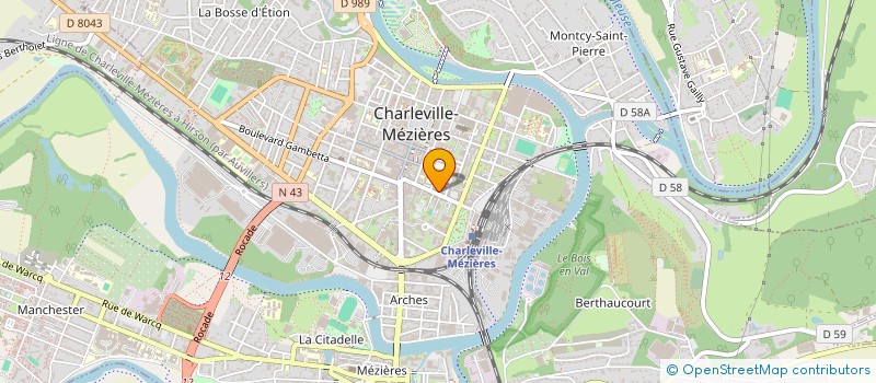 localisation de l'entreprise TIANOS  VILLERS-SEMEUSE