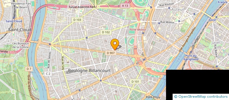 localisation de l'entreprise TIANZI JUHE TRADING TECHNOLOGY  BOULOGNE-BILLANCOURT