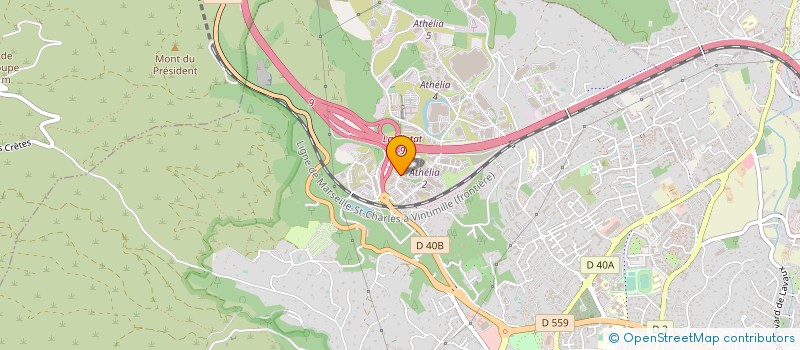 localisation de l'entreprise TIARE  LA CIOTAT