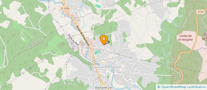localisation de l'entreprise TIARE à TRANS-EN-PROVENCE