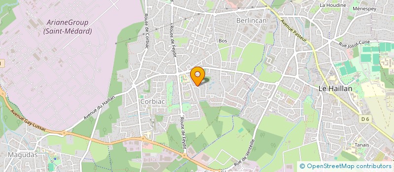 localisation de l'entreprise TIARE  SAINT-MEDARD-EN-JALLES