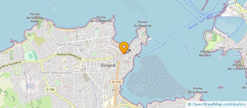 localisation de l'entreprise TIARE TIAA à DINARD