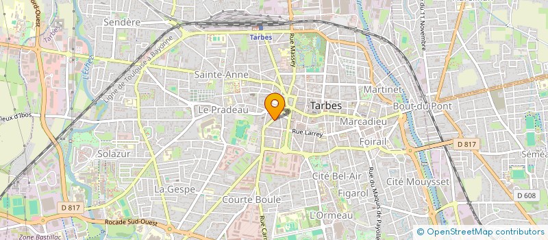 localisation de l'entreprise TIARHO  TARBES