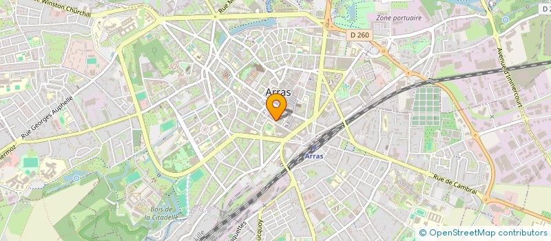 localisation de l'entreprise TIB CENTRE à ARRAS