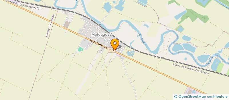 localisation de l'entreprise TIB'EAU  MATOUGUES