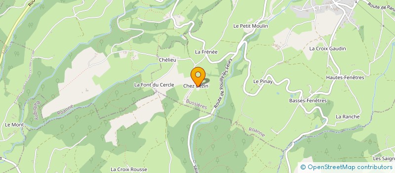 localisation de l'entreprise TIBAAN  BUSSIERES