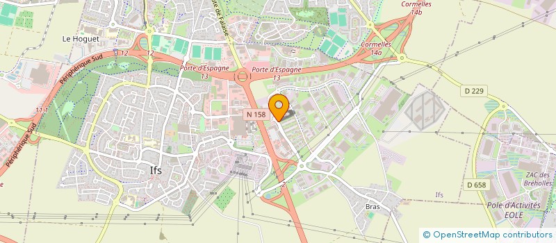 localisation de l'entreprise TIBADA  IFS