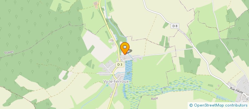 localisation de l'entreprise TIBALDO  VY-LE-FERROUX