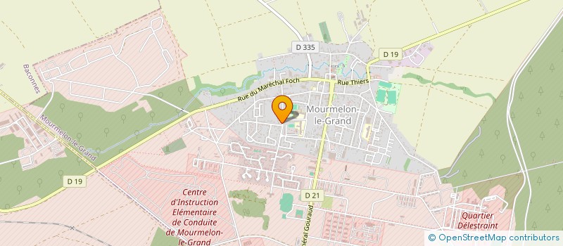 localisation de l'entreprise TIBASE  LIVRY-LOUVERCY