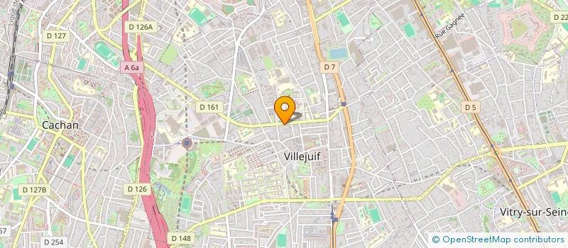 localisation de l'entreprise TIBASUDAIS  VILLEJUIF