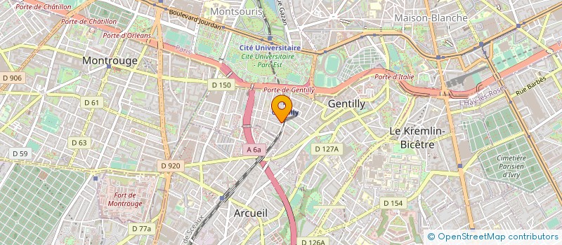 localisation de l'entreprise TIBATIMENT  GENTILLY