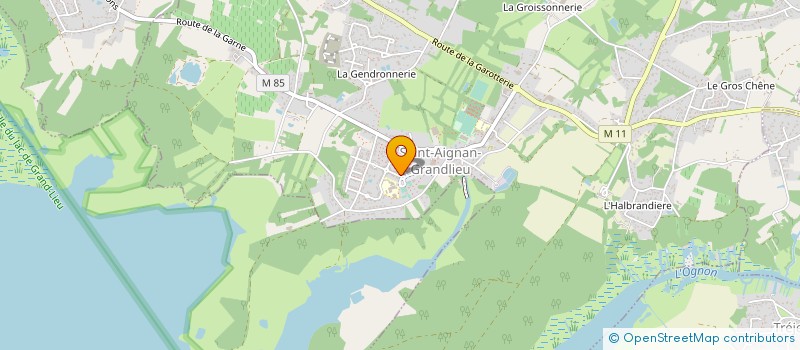 localisation de l'entreprise TIBCO HOLDING à SAINT-AIGNAN-GRANDLIEU