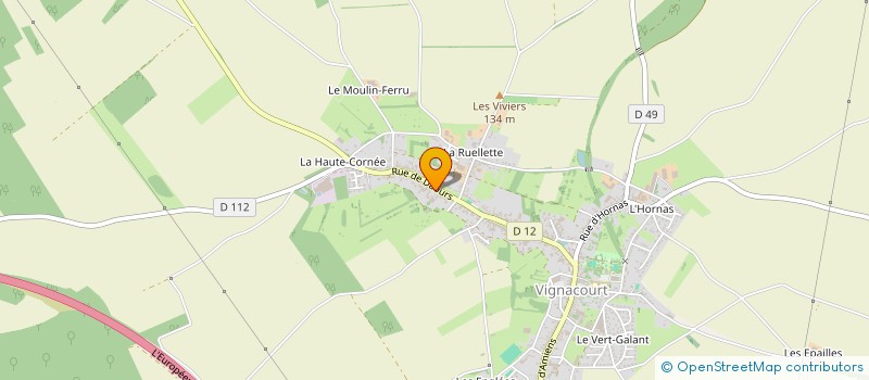 localisation de l'entreprise TIBELI  VIGNACOURT