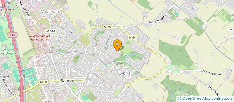 localisation de l'entreprise TIBER CONSEILS  BALMA