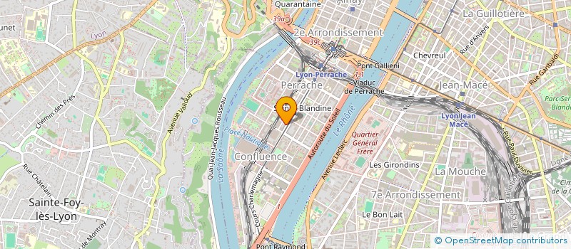 localisation de l'entreprise TIBERE SHEPHERDING à LYON
