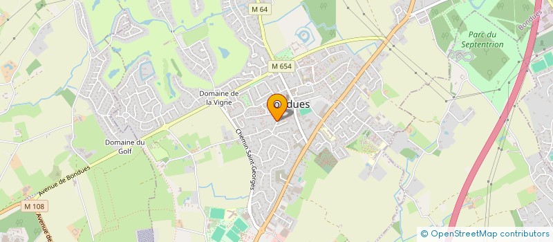 localisation de l'entreprise TIBERGHIEN SECURITE à BONDUES