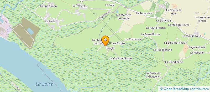 localisation de l'entreprise TIBERIADE  SAINT-ETIENNE-DE-MONTLUC