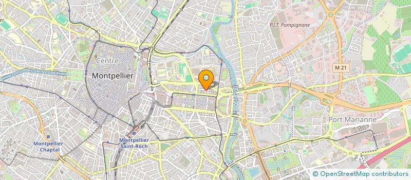 localisation de l'entreprise TIBERIO à MONTPELLIER