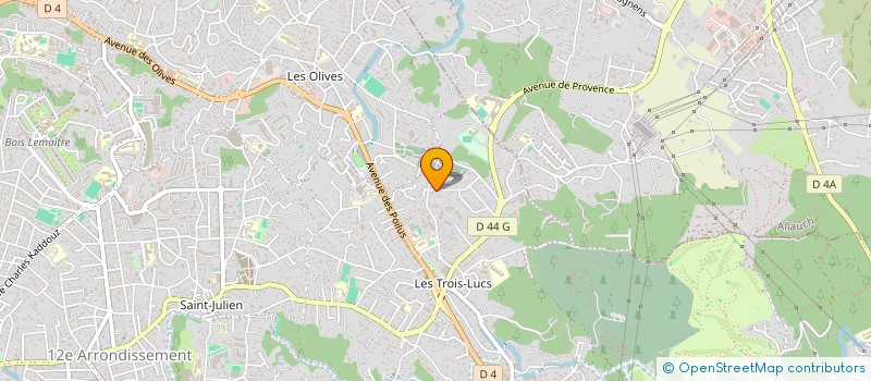 localisation de l'entreprise TIBERMONT MICHELE  MARSEILLE