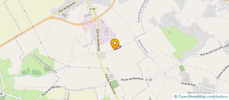 localisation de l'entreprise TIBET NORMANDIE  GRAND BOURGTHEROULDE