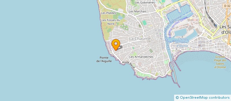 localisation de l'entreprise TIBETLU à LES SABLES D'OLONNE