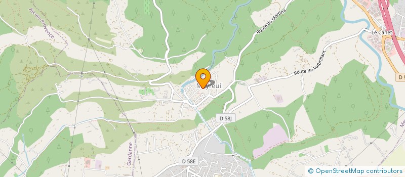 localisation de l'entreprise TIBH 1  MEYREUIL