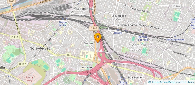 localisation de l'entreprise TIBI ASSISTANCE à NOISY LE SEC