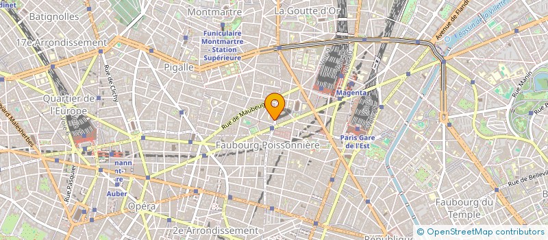 localisation de l'entreprise TIBI EMBALLAGES à PARIS