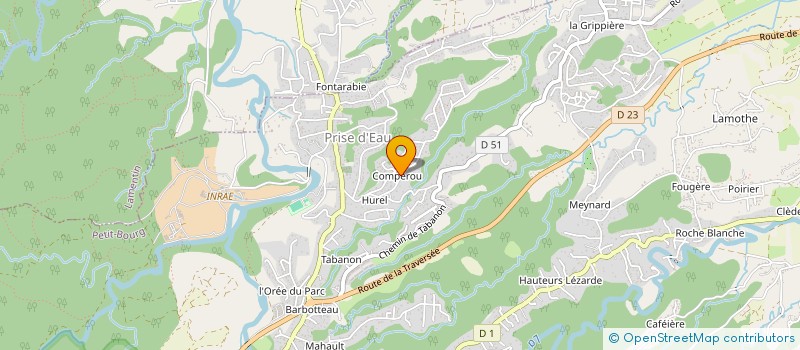 localisation de l'entreprise TIBIDO à PETIT-BOURG