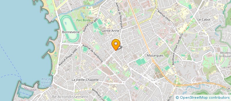 localisation de l'entreprise TIBIKA à MARSEILLE