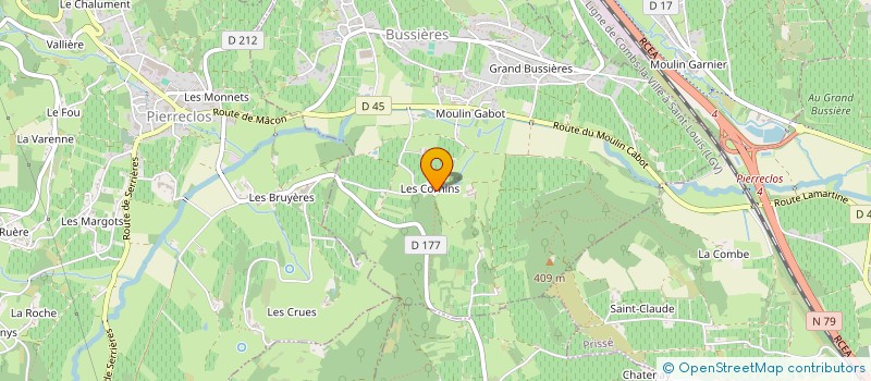 localisation de l'entreprise TIBISSIT  BUSSIERES