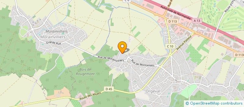 localisation de l'entreprise TIBOLIMO  ORGEVAL