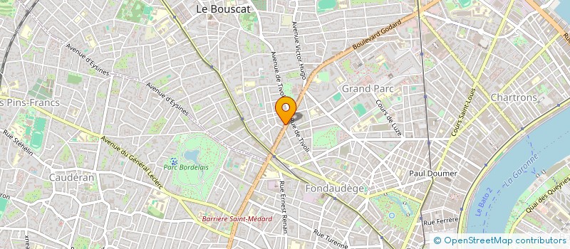 localisation de l'entreprise TIBOU  LE BOUSCAT