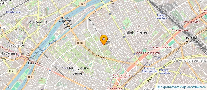 localisation de l'entreprise TIBSHOES à NEUILLY SUR SEINE