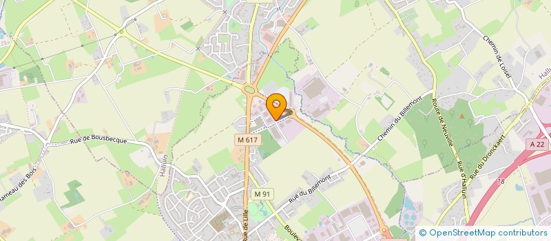 localisation de l'entreprise TIBTECH INNOVATIONS à RONCQ