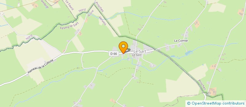 localisation de l'entreprise TIBTIG  FESMY-LE-SART