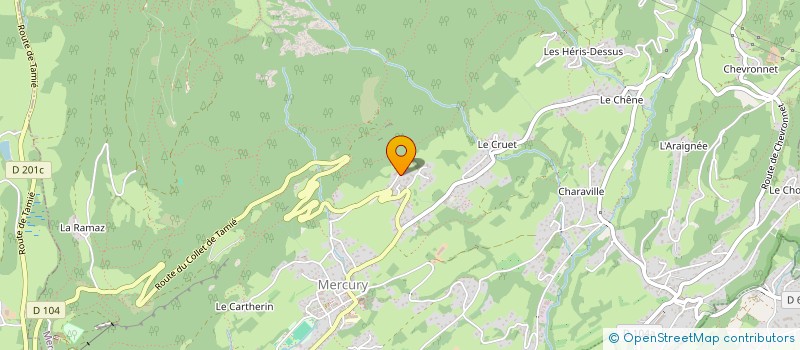 localisation de l'entreprise TIBVALEME  MERCURY