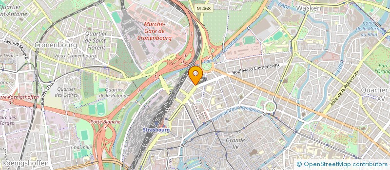 localisation de l'entreprise TIC & CO  STRASBOURG