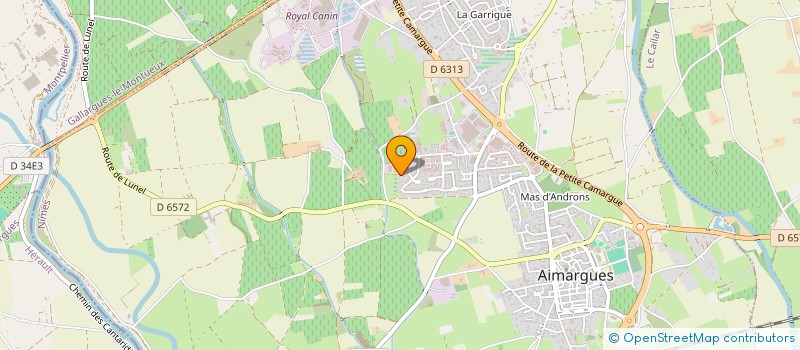 localisation de l'entreprise TIC ET TAC  AIMARGUES