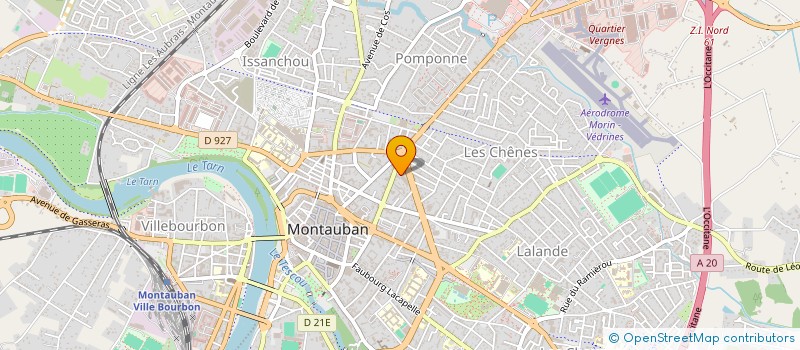 localisation de l'entreprise TIC ET TAC SERVICE à MONTAUBAN