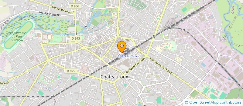 localisation de l'entreprise TIC SERVICES à CHATEAUROUX