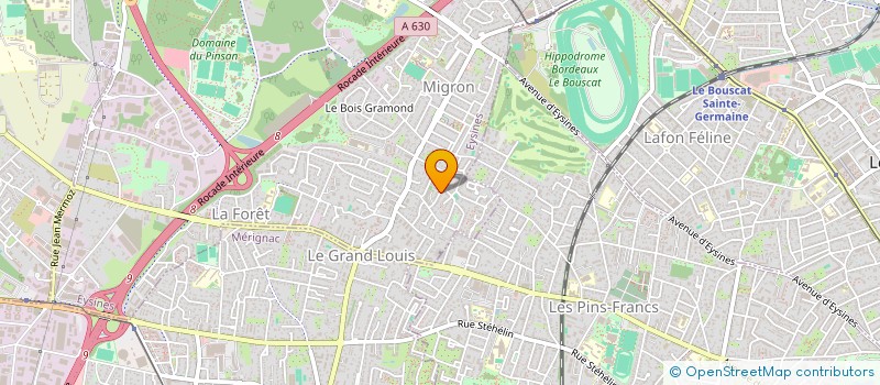 localisation de l'entreprise TIC & TAC  EYSINES