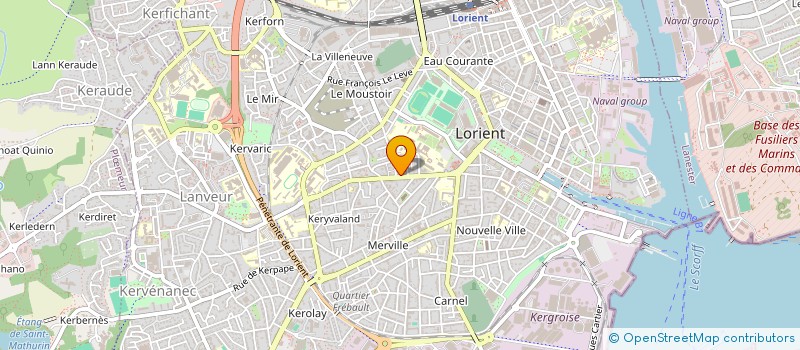 localisation de l'entreprise TIC & TAC à LORIENT