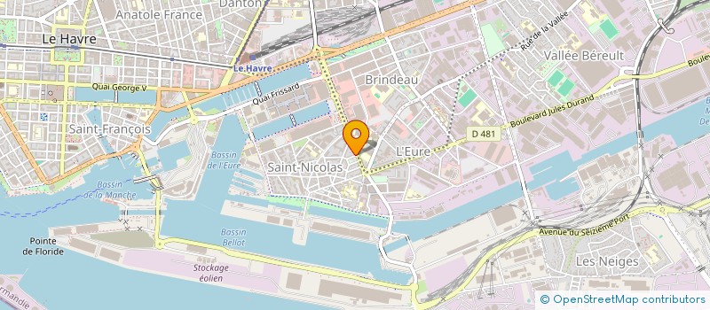 localisation de l'entreprise TIC&TAC  LE HAVRE