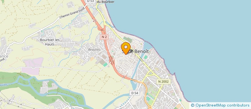 localisation de l'entreprise TIC TAC ET LA à SAINT-BENOIT
