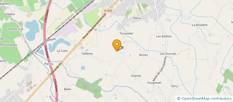 localisation de l'entreprise TIC & TAC INVEST  ALBIAS