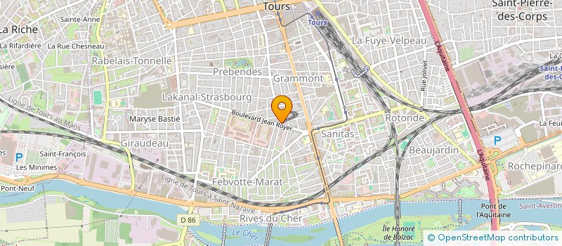 localisation de l'entreprise TIC TAC PNEUMATIK  TOURS