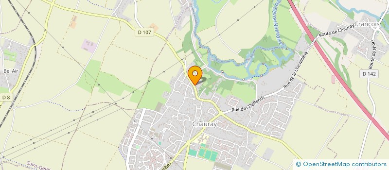 localisation de l'entreprise TICA  CHAURAY